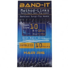 Band It Hair Rig Method Links Size 10 (BAN128)
